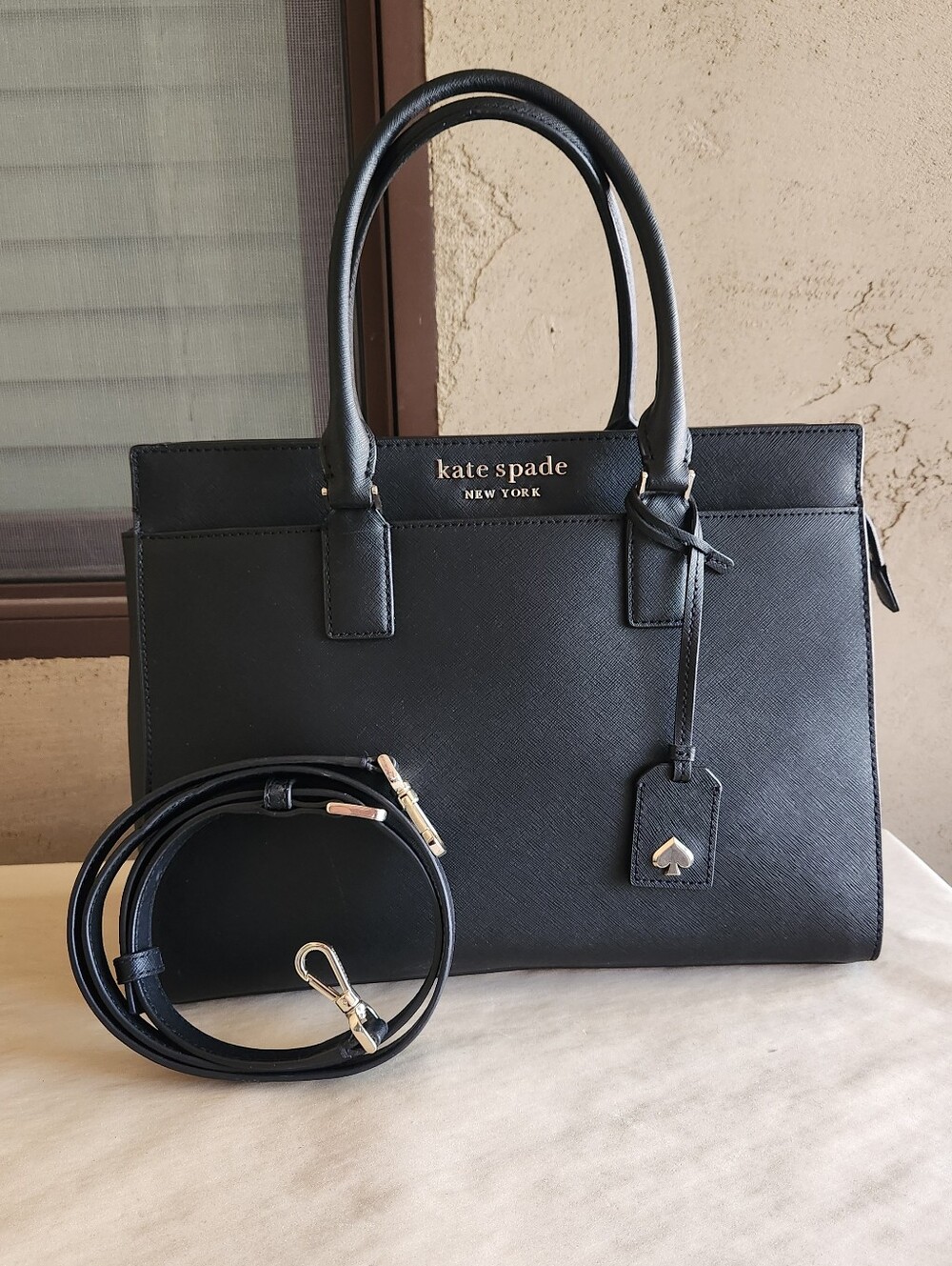 Kate Spade Cameron Large SaffianoLeather Satchel + Wallet Set - Picture 7 of 16